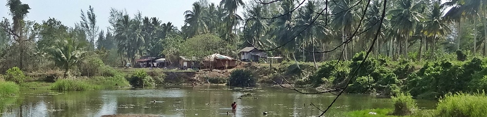 Fishing village on way to White Sand Beach - Khao Lak