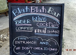 Blah Blah Bar - Bang Niang Markt - Khao Lak